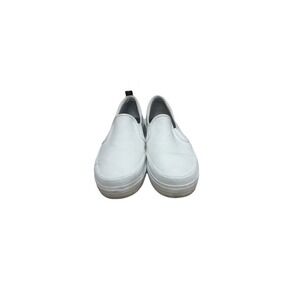 White Sperry Slip-On‎ Canvas Sneakers Shoes Platform Jibes Memory Foam